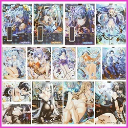 Anime Goddess Story Rare PR SZR LSP SSP Refraction Game Card Ningguang Formidable Toys for boy Collectible Card Birthday Present