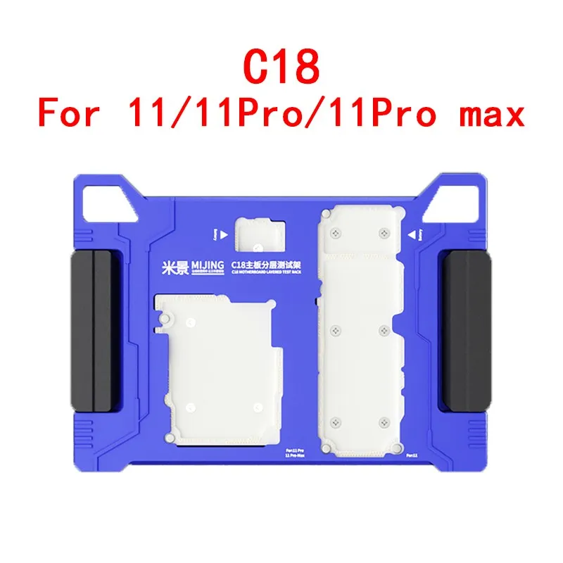 3in 1 MiJing C18 Motherboard Fixture Logic Board Rapid Test Holder for iPhone 11/11 Pro/11 Pro Max