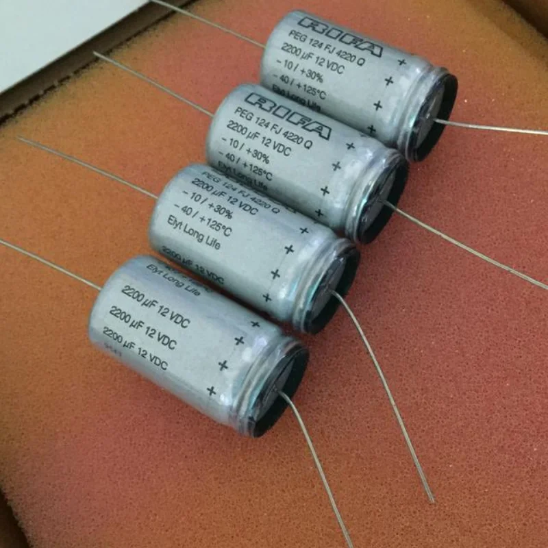 

1PCS RIFA PEG124 2200UF 12V DC 25V Fever Filter Electrolytic Capacitor