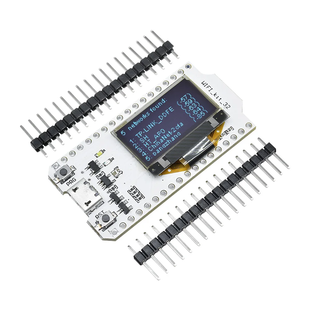 ESP32 WiFi-Kit CP2012 Entwicklungsboard mit 0,96" OLED-Display WIFI-Kit 32 für Arduino NodeMcu mit Pin DIY Elektronik-Kit – Detail 10