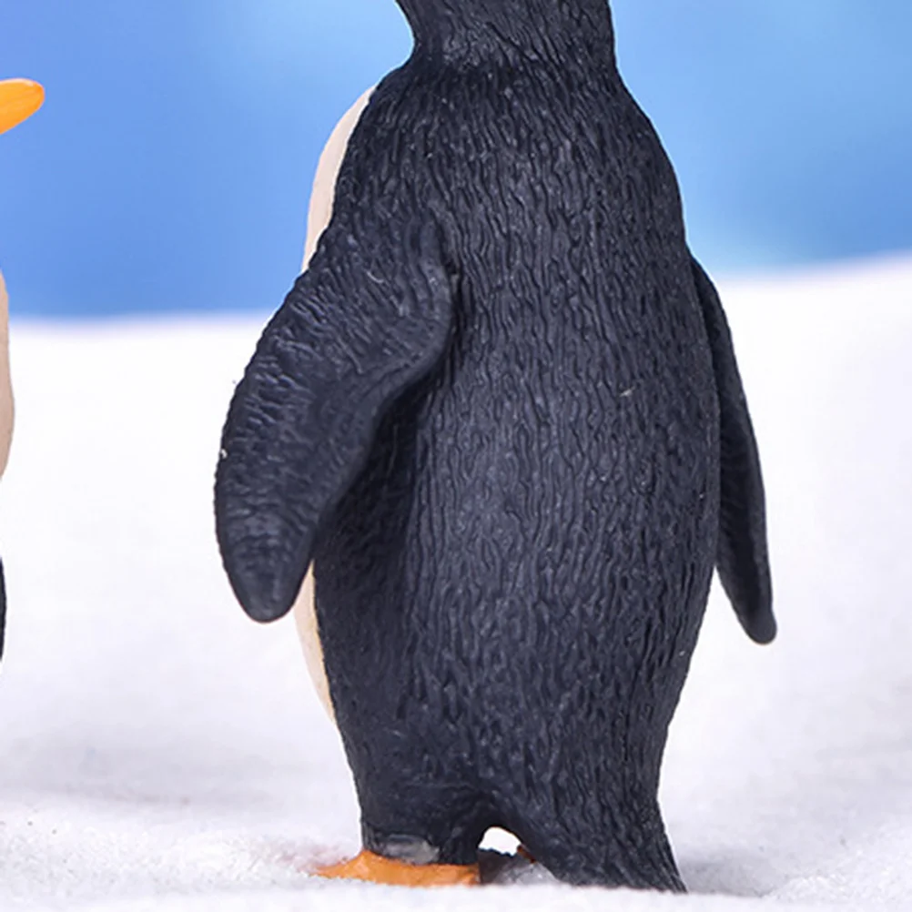 

1 Set Simulation Penguin Black White Premium Material Cute Animal For Micro Landscape Bonsai Ornament Desktop Decoration Garden