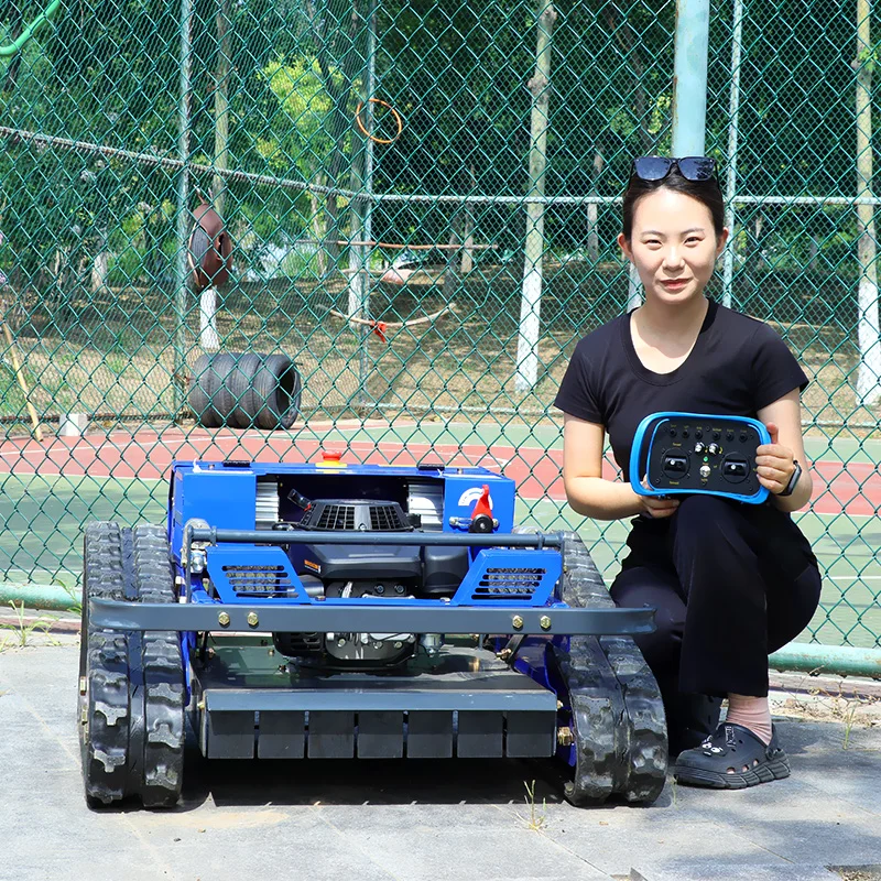 550mm Selbstfahrender Ferngesteuerter Rasenmäher für Kleine Haushaltsgärten Außenpflege-Roboter