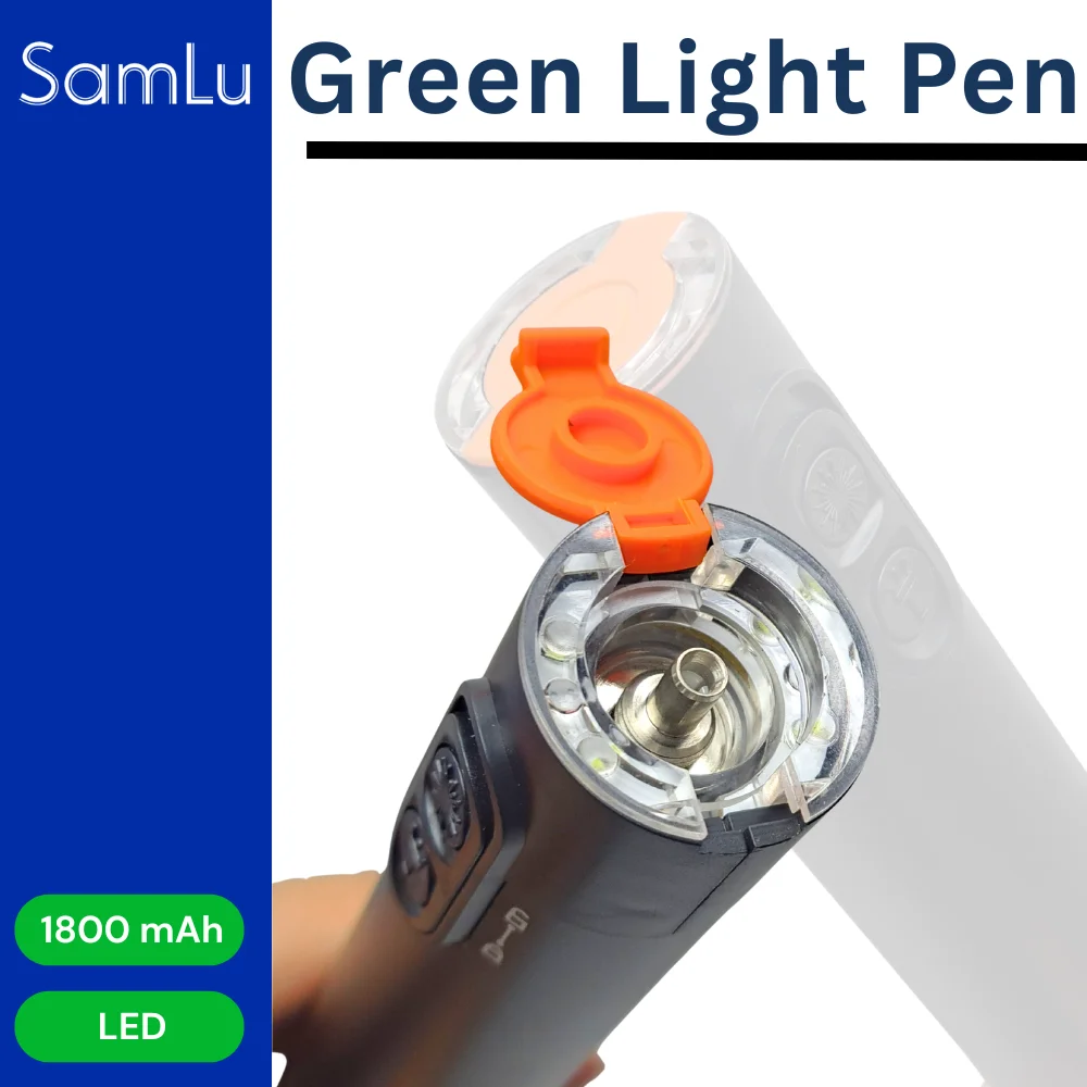 

Visual Fault Locator Lithium Battery Type Vfl Tester Rechargeable Source Fiber Optic Green Laser Pen