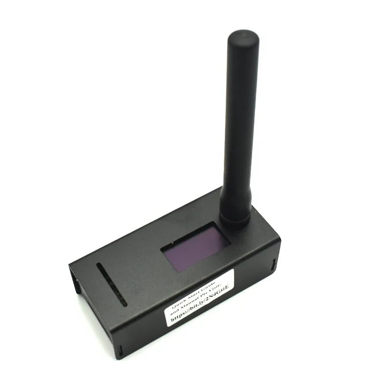 Antena vhf e vhf de longa duração, placa de suporte p25/dmr ysf, estojo de cores preto em alumínio