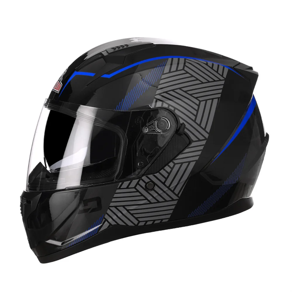 

Double Visor Off Road Racing Motorcycle Helmet Full Face Helmets Men Women Motorbike Casco Moto Motocross capacete DOT Approved