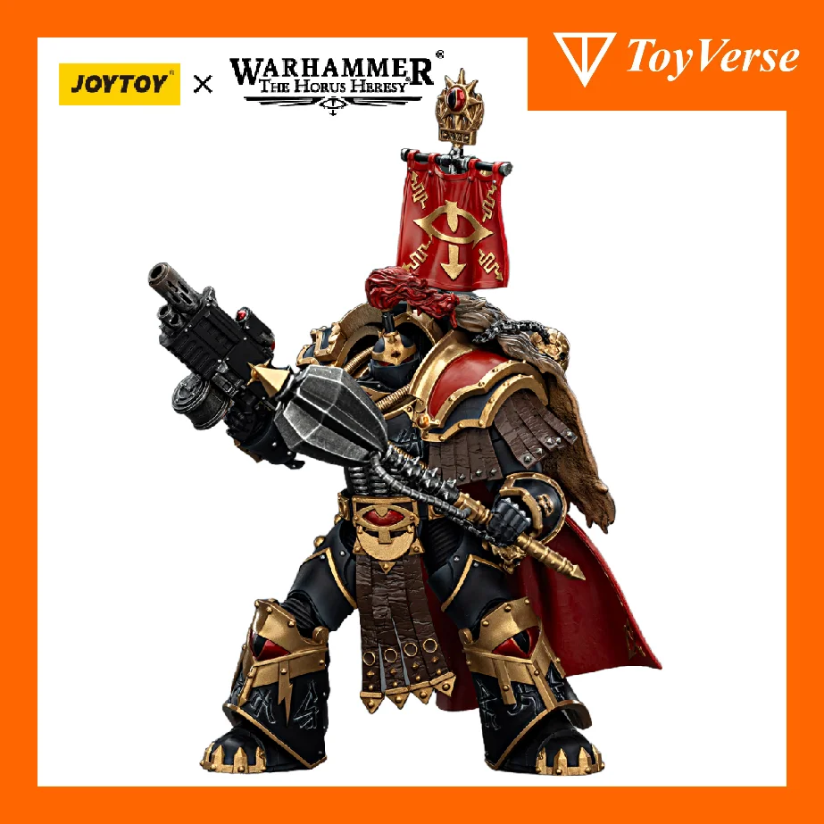 

TOYVERSE JOYTOY 1/18 Warhammer 30k Фигурка Sons of Horus Legion Cataphractii Praetor с Combi-Melta and Power Maul Toy