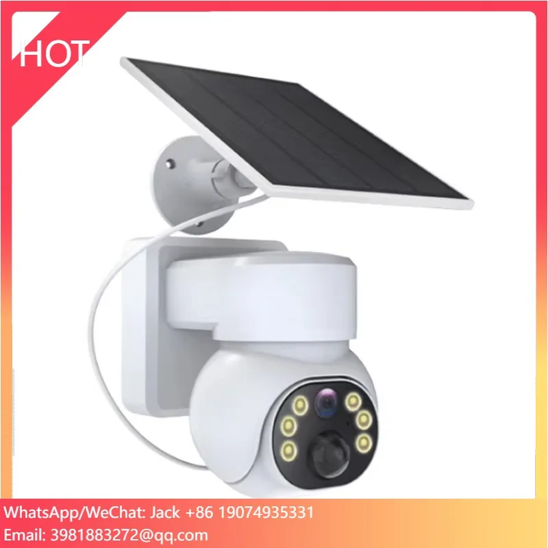 

High Cost Performance HD 2MP 4G PIR Camera Waterproof Security System Wireless PTZ Solar Flood Light With CCTV Camera