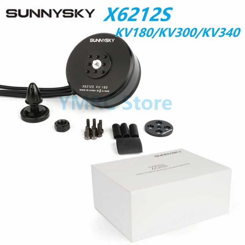 

SunnySky X6212S KV180/KV300/KV340 Brushless Motors for RC Drone Airplanes Quadcopter Multi-rotor Accessories