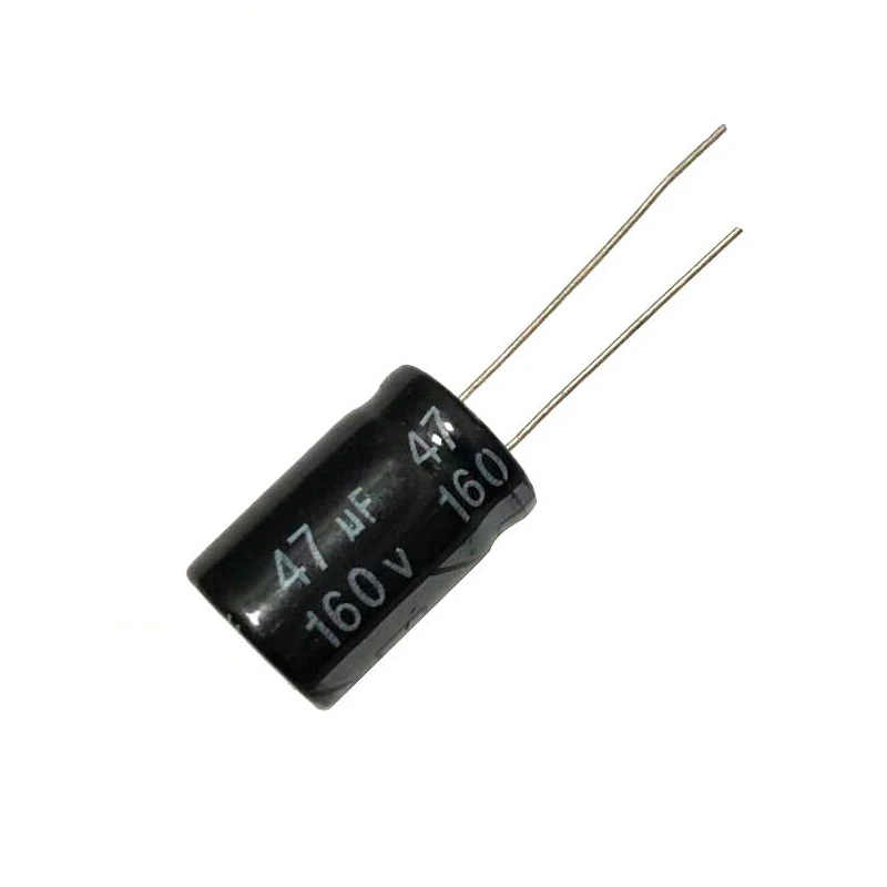 No：5pcs 160V Aluminum Electrolytic Capacitor 1UF 2.2UF 3.3UF 4.7UF 10UF 47UF 100UF 220UF 330UF 470UF 1000UF