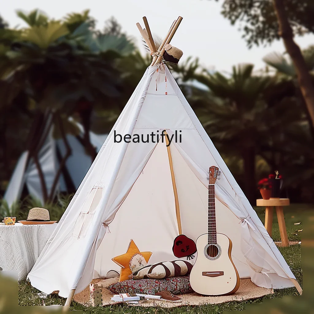 Manta de tienda de campaña al aire libre plegable portátil picnic para niños decoración de camping habitación