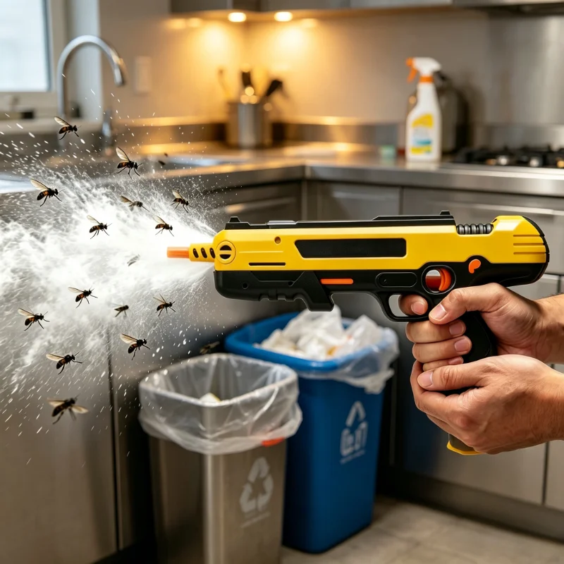 2026 Upgraded Bug A Salt Gun 3.0 Salt Shotgun Fly Mosquito Killer Adult Insect Toy Pest Control Salt Shooter New Model Powerful3