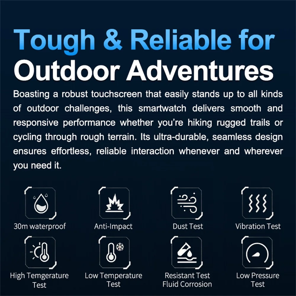 Fitness Smartwatch with GPS, AMOLED Display, Compass and Bluetooth Calling description 10