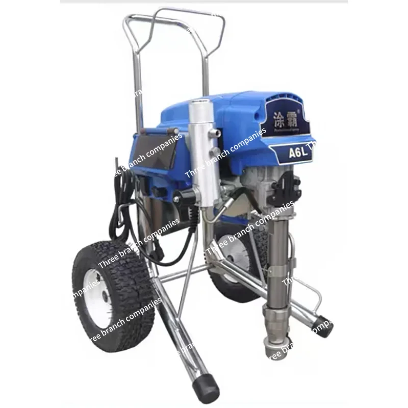 

3800W 5.5L/6L plunger type electric High-pressure airless spraying machine， Paint putty latex painting architecture machine