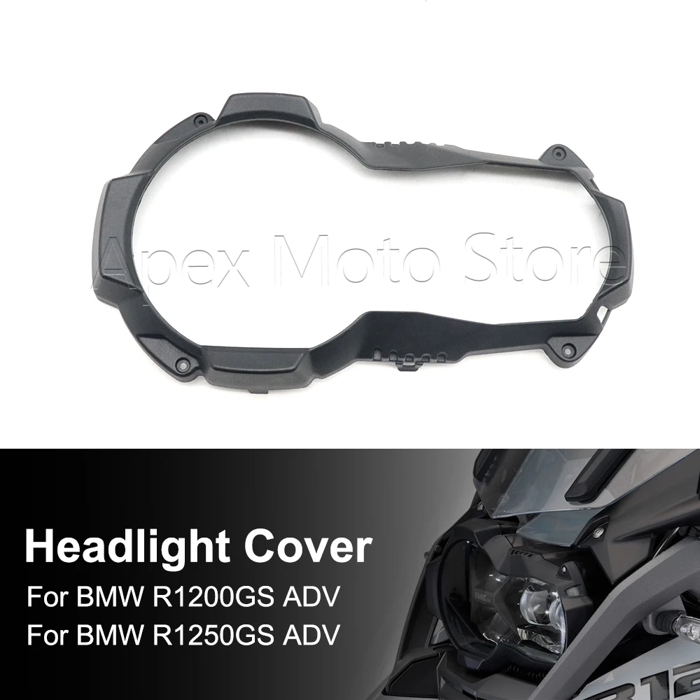 

Motorcycle Accessories Headlight Cover ABS Plastic For BMW R1200GS R1250GS Adventure R1200 R1250 GS ADV 2012-2024