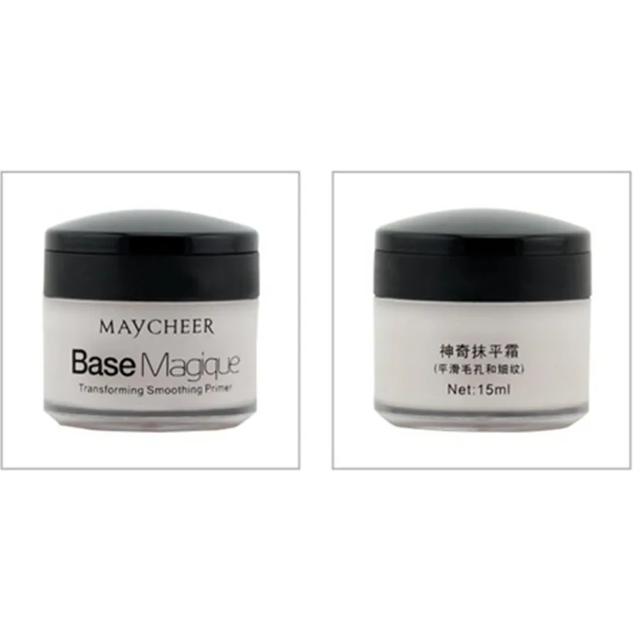 Magia Suave Silky Face Maquiagem Primer, Poro Invisível, Capa de Rugas, Base de Fundação, 100% Efeito Incrível, Creme Abrilhantador