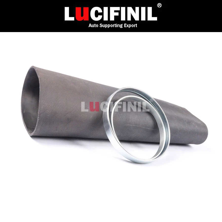 LuCIFINIL For Audi A6 C5 4B Allroad Front Pillow Rubber Sleeve With Rings Air Suspension Repair Kit Bladder 4Z7616051D 4Z7616051