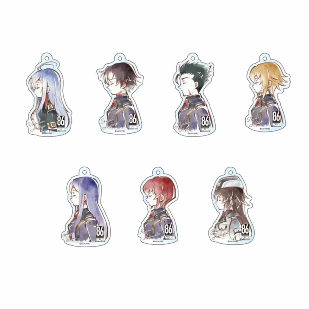 

Аниме 86 Владилена Милизе Шиней Ноузен Курена Кукумила брелок кукла акриловый брелок кулон для подарка