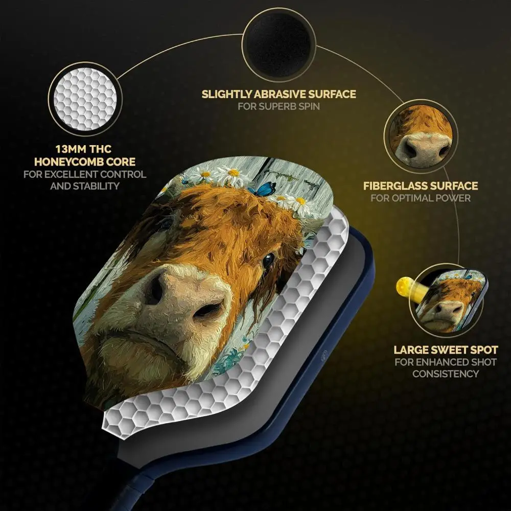 Рисунок 2 - Набор весла для пиклбола с забавными животными