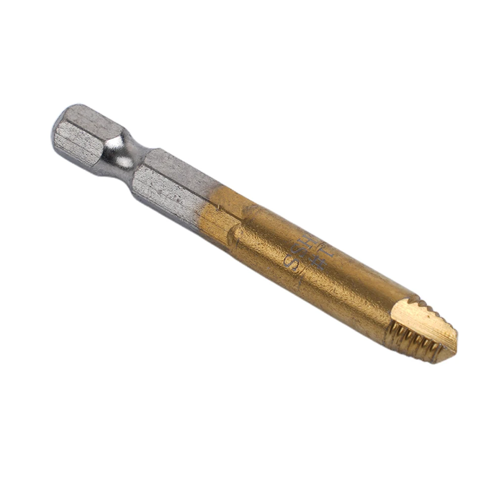 Screw Removal Tool Screw Extractor Quick Removal Drill Bit HSS Hexagon Handle 1/4\'\' 55mm Broken Bolt Damaged