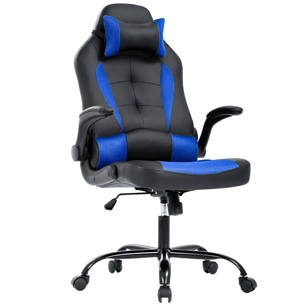 Ergonomic Gaming Chair for Adults, Office Desk Chair, Blue