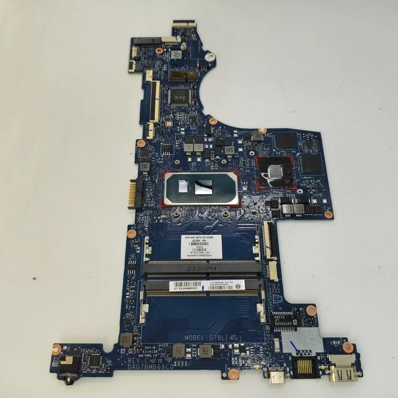 

DAG7BMB68C0 Motherboard For HP Pavilion 15T-CS 15-CS with CPU Processors i7-1065 SRG0N i7-8565 SREJP Mainboard