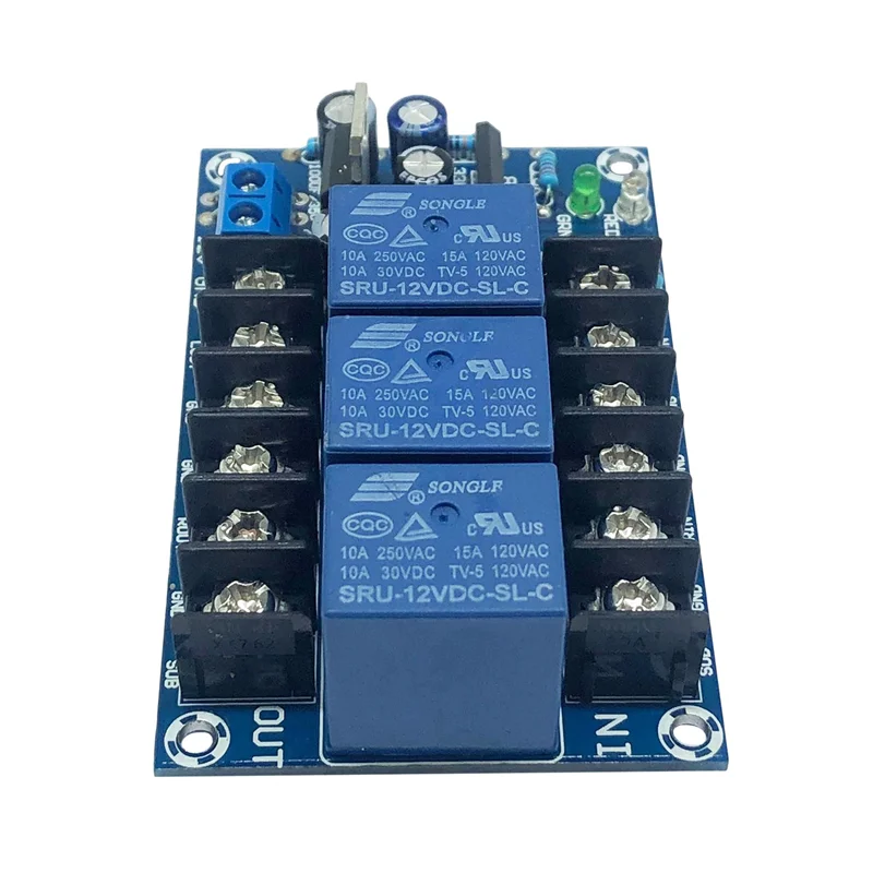 

Плата защиты динамика X12A для трехканальной платы усилителя мощности, поддержка сабвуфера BTL