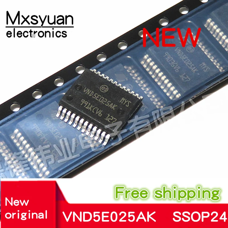 

5PCS~50PCS/LOT VND5E025AK VND5E025AKTR VND5E025AKTR-E SSOP24 Mxsyuan New original