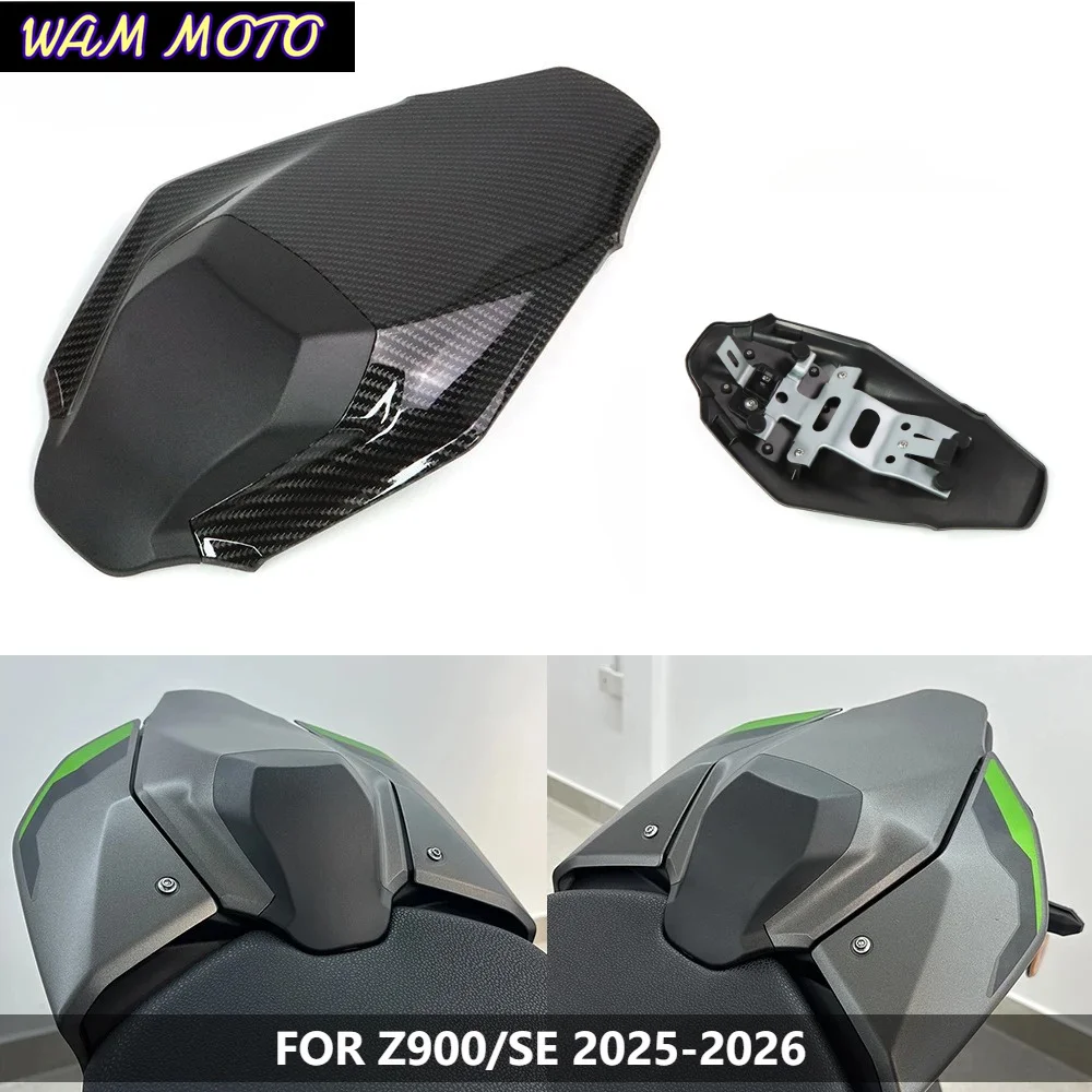 Housse de selle arrière pour passager de moto, compatible avec Kawasaki Z 900 SE 2025 2026