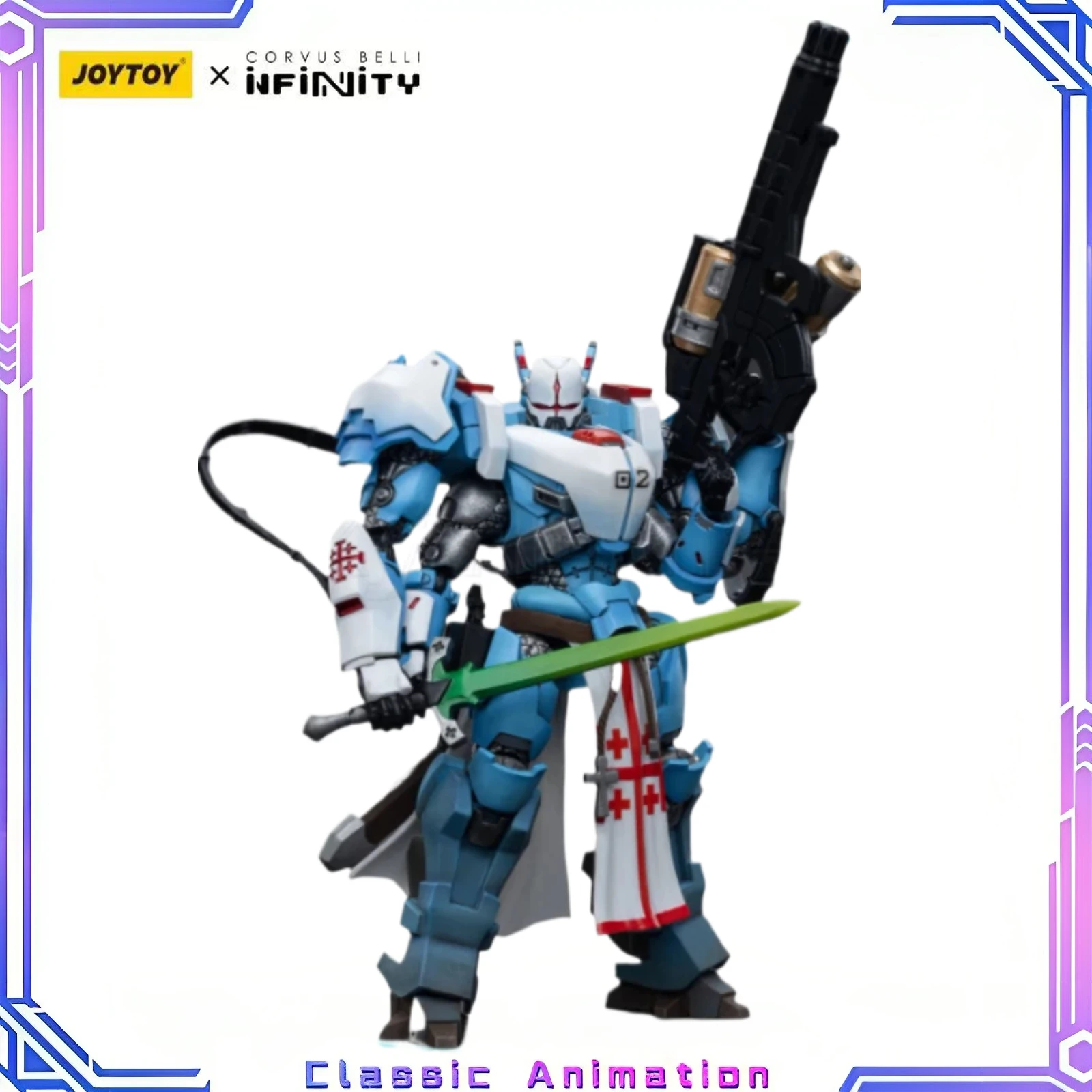 

【Original】JOYTOY INFINITY PanOceania Knight of The Holy Sepulchre JT5420 1/18 Action Figures Soldier Model Collectibles Classic