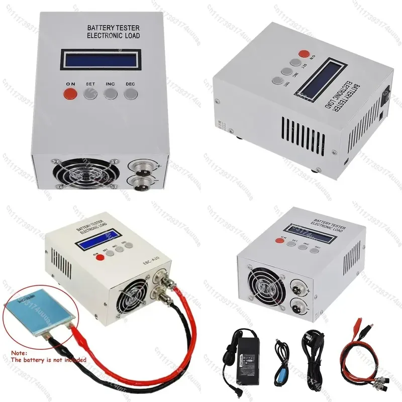 85W Battery Capacity Analyzer 30V 20A Discharge 5A Charge Tester for Lithium Lead Acid Batteries PC Control EBC-A20