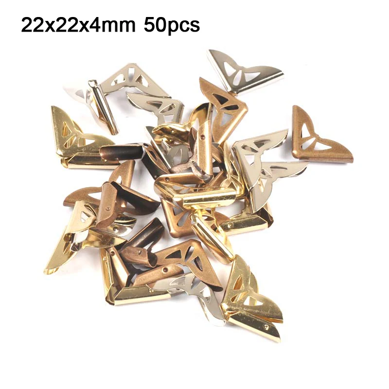 Mixed Gold Silver Metal Corners DIY Crafts Scrapbooking Embellishment Photo Albums Books Decoration Handwork Accessories