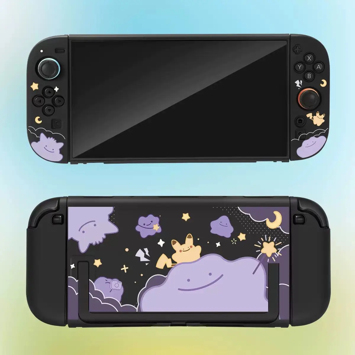 Capa Protetora Versátil para Console de Jogos Ditto, Caixa de Armazenamento de Grande Capacidade, Capa Protetora Portátil, Presente de Anime e Desenho Animado