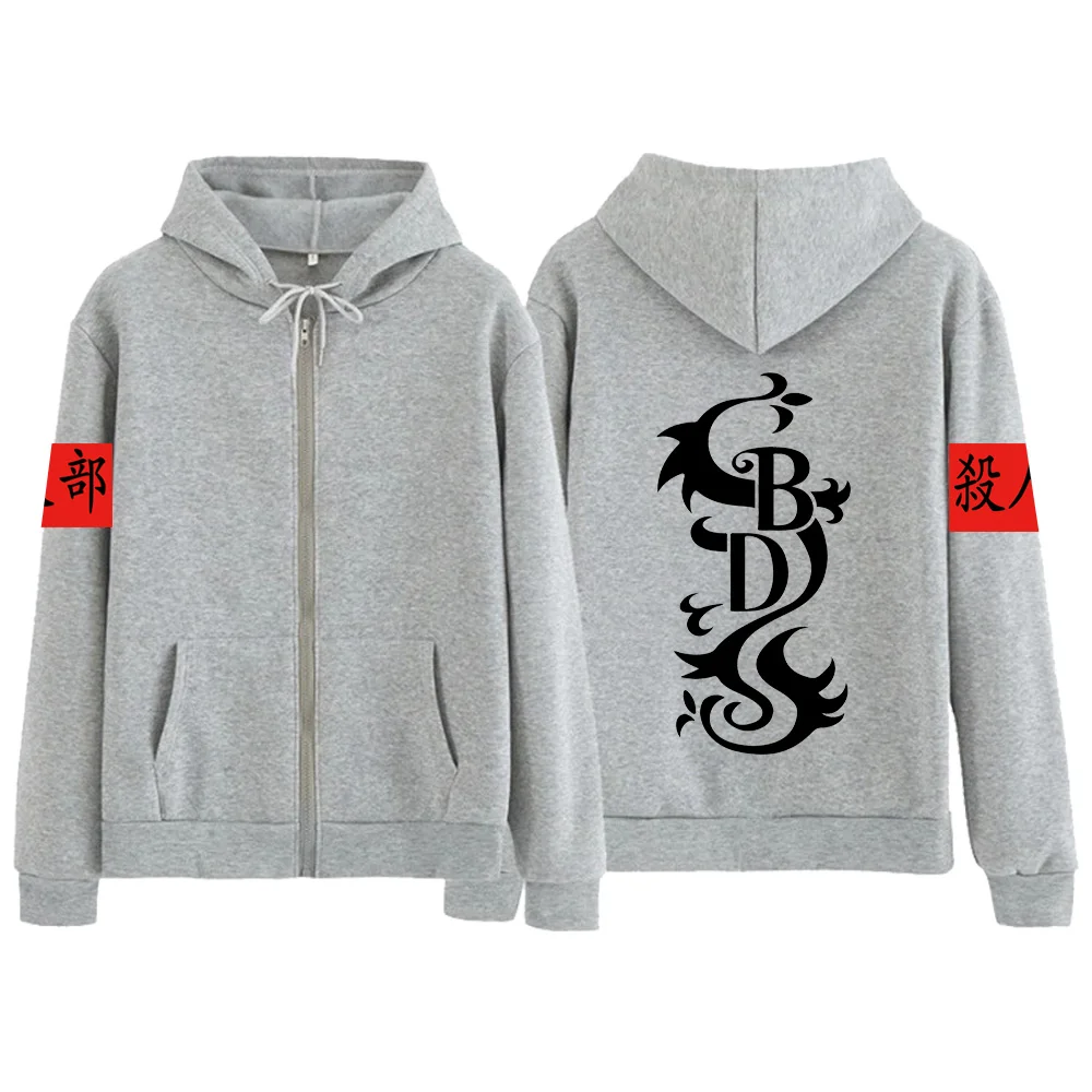 Men Women Tokyo Revengers Anime Zipper Hoodies Black Dragon Graphic Printed Hooded Sweatshirt Harajuku Pullover Clothing