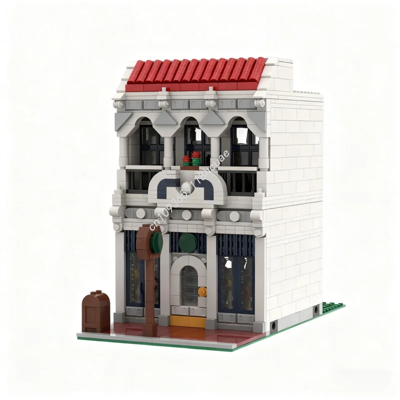 8121 個 MOC ブロック 3 モジュール式建物モデルブロックおもちゃ DIY クリエイティブ建築クラフト子供クリスマスギフト