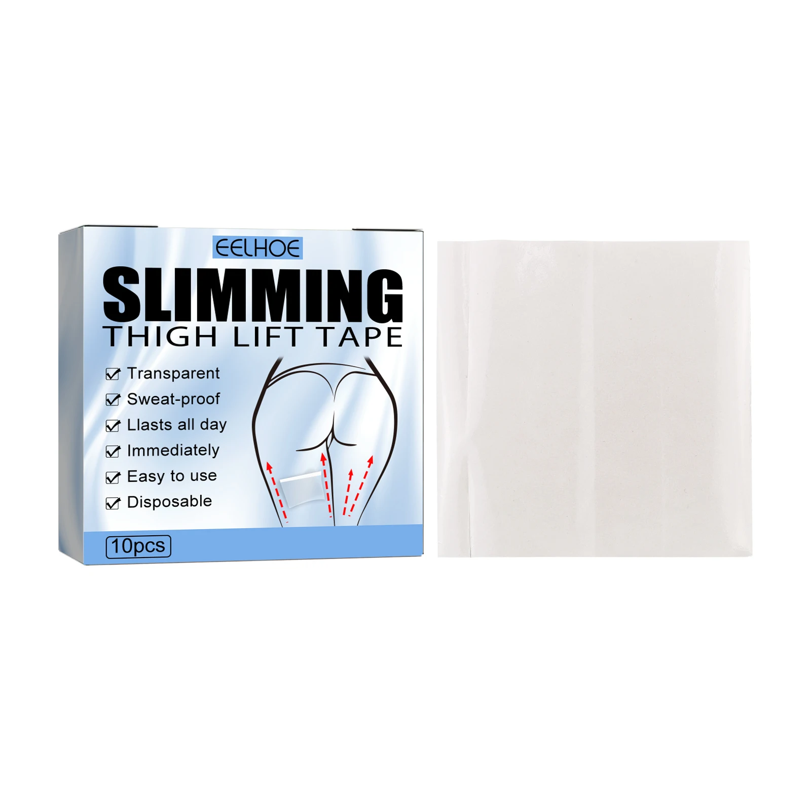 Leg Care Tape, Skin-Friendly Material for Gentle Leg Skin Care, Lightweight Breathable Comfort Fit