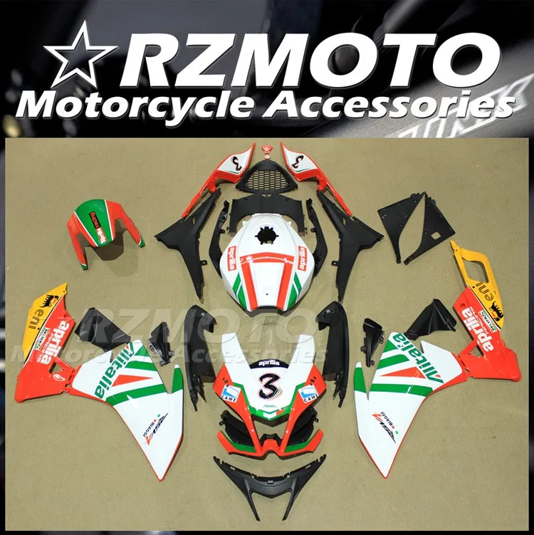 4Gifts New ABS Motorcycle Fairings Kit Fit For Aprilia RS4 50 RS125 12 13 14 15 2012 2013 2014 2015 Custom Number 3