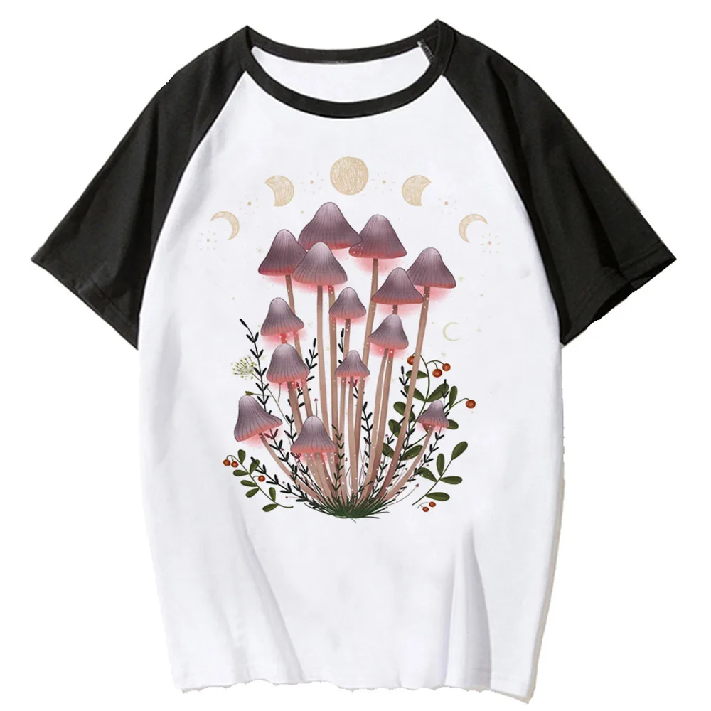 Goblincore tshirt female Pastel anime 80s Gothic kawaii Y2k tshirt Pop Culture hip hop graphic Pastel streetwear 80s