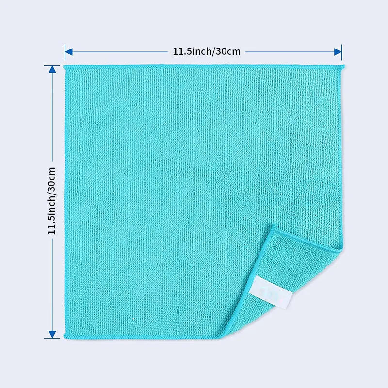 10/5/3/1pcs Thicken Microfiber Car Cleaning Towels Soft Quick Drying Windows Mirrors Wiping Rags Home Double Layer Clean Cloths