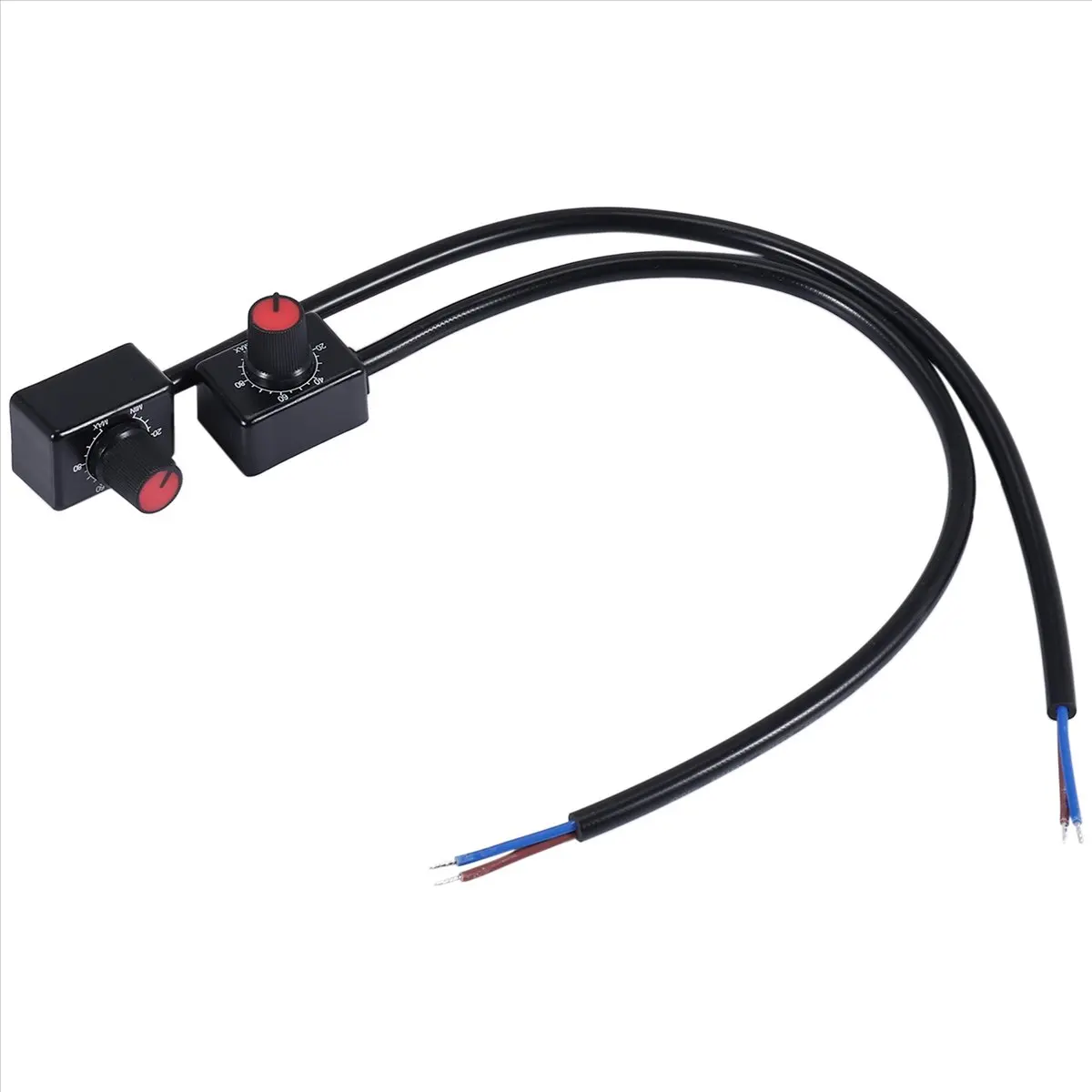 【NEW B63C】 DC 0/1-10V Knob LED Dimmer, Low Voltage Passive Dimmer PWM Dimming for 0-10V or 1-10V Dimmable Electronic LED Driver