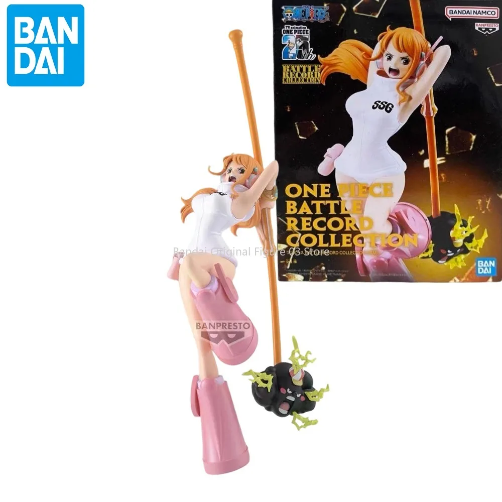

Original Anime Figure ONE PIECE BATTLE RECORD COLLECTION NAMI PVC Model Action Figurine Toys Collection Doll Gift