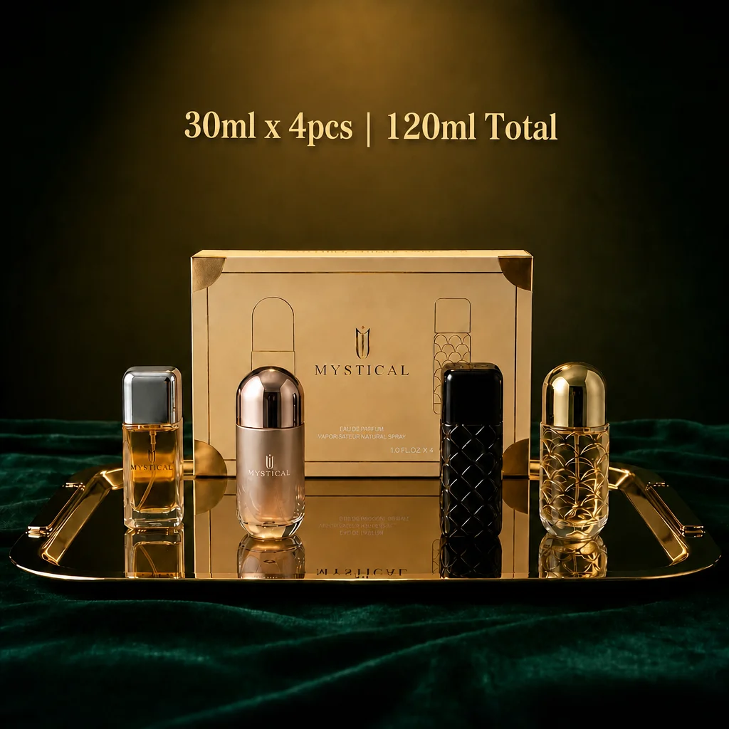 Perfume Fragrance Deluxe - MYSTICAL Set di 4 profumi di