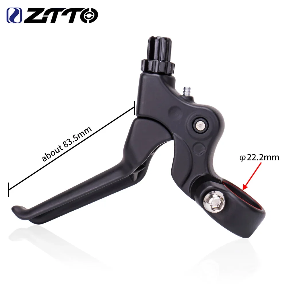 

ZTTO Aluminum Alloy C-Brake Shoes Caliper Set for Folding Bicycles - Bike Brake Caliper with Line Pulling Lever for Cycling