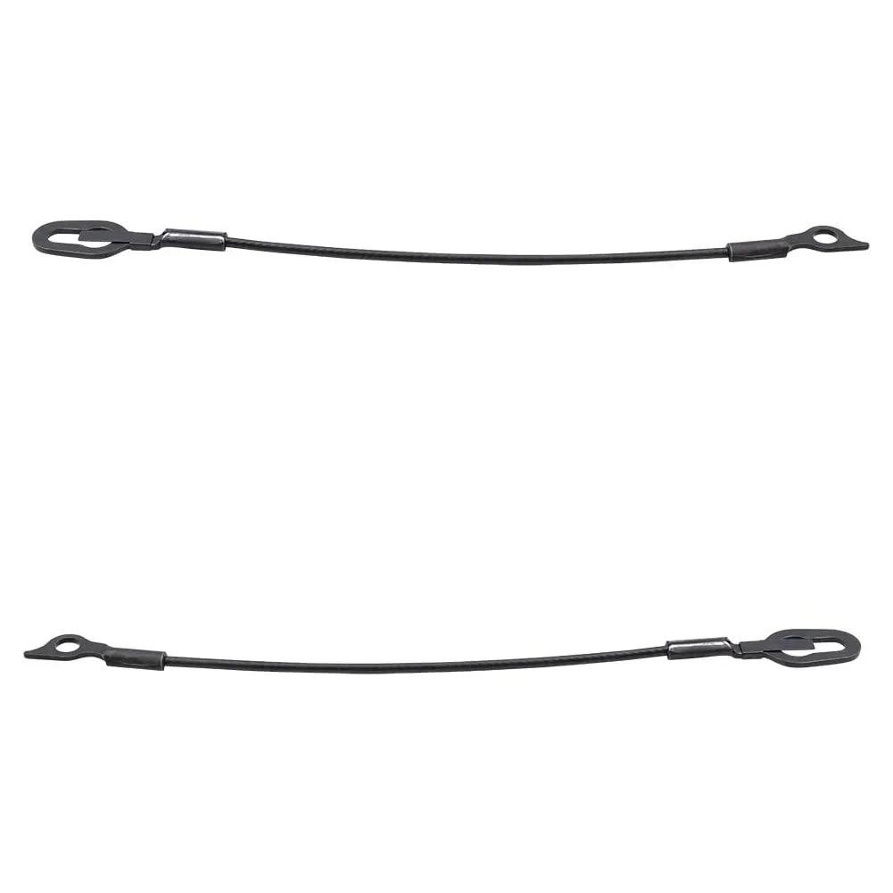 Pair Black Rear Tailgate Cables Support For Dodge For Ram 1500 2500 3500 1994-2002 55345124AB Accessories For Vehicles