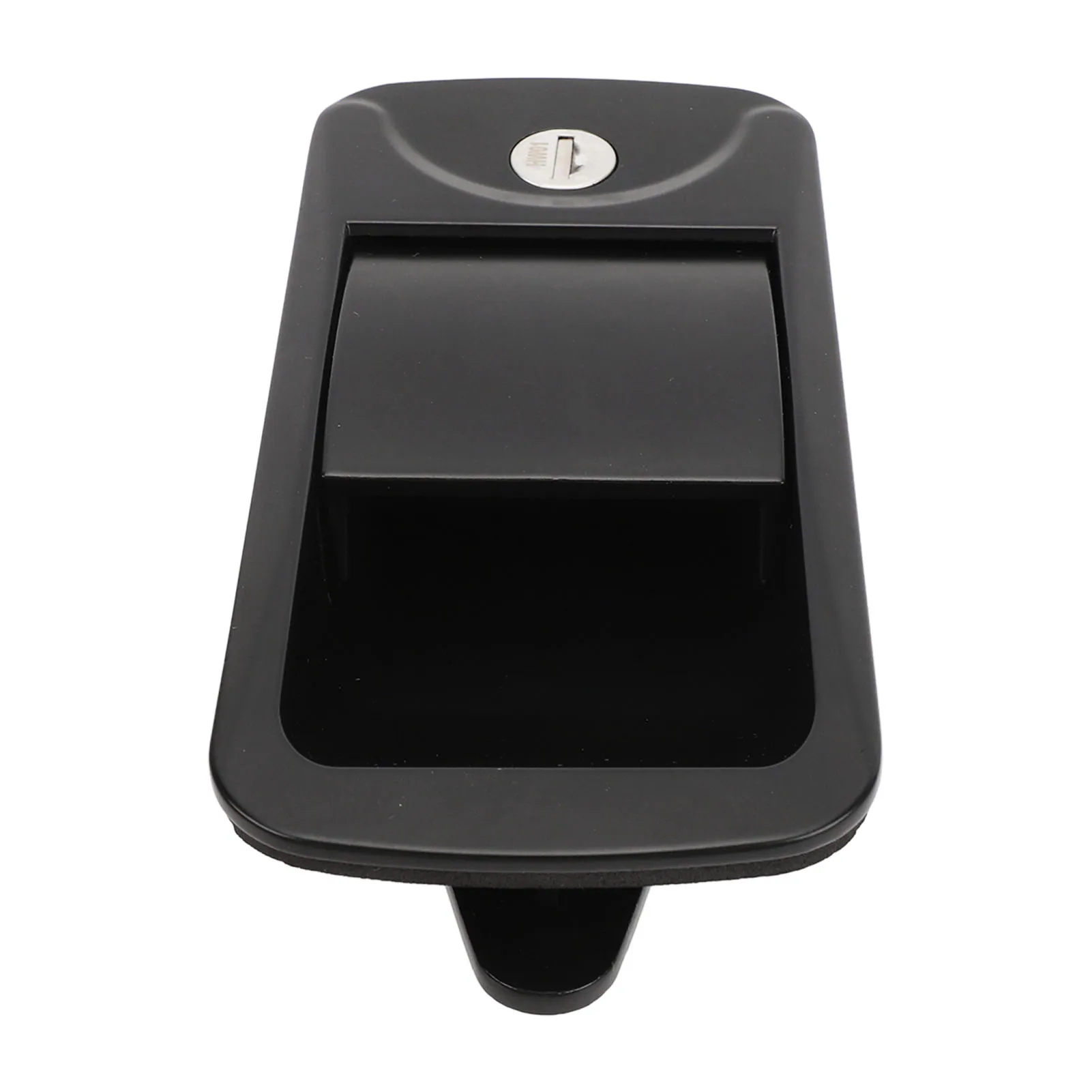 

RV Door Lock with 2 Keys Zinc Alloy Flush Mount RV Door Latch Handle for Yacht Caravan Black 6.2 X 3in RV Paddle Lock