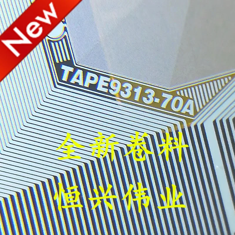 TAPE9313-70A controlador LCD IC COF/material de bobina de lengüeta, nuevo