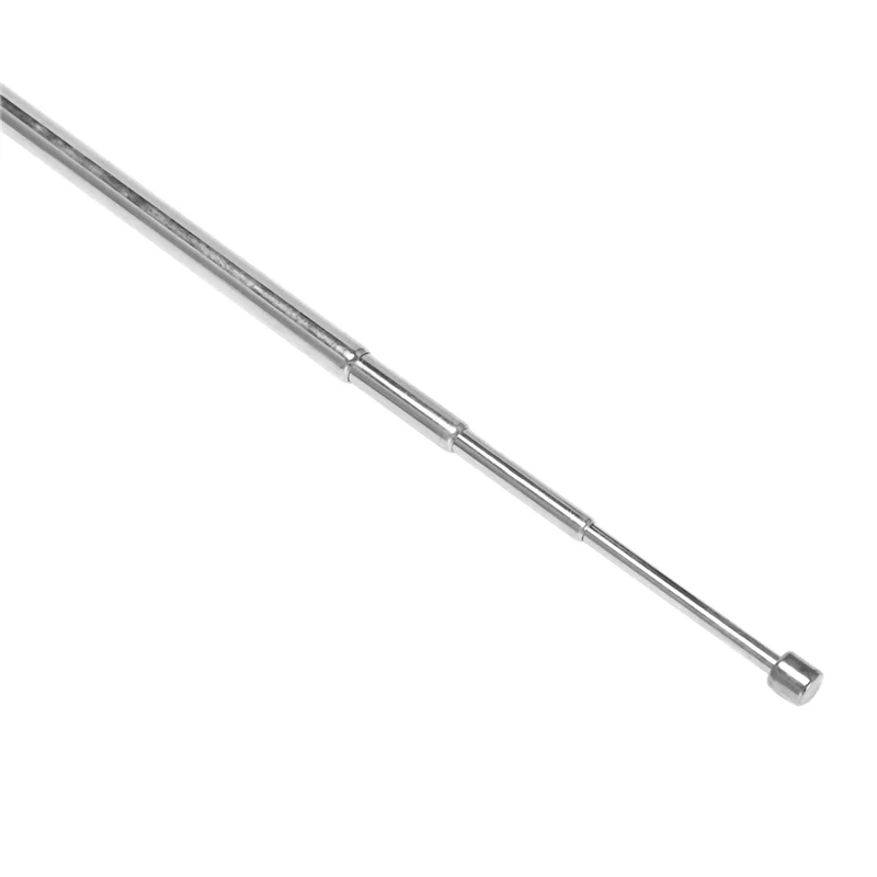 FULL-20X Replacement 60Cm 4 Sections Telescopic Antenna Aerial For Radio TV