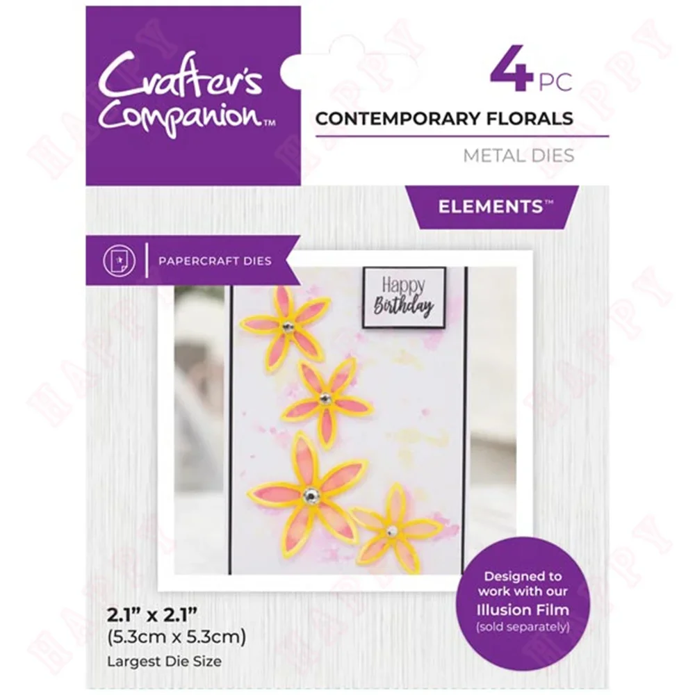 

Contemporary Florals Flowers Metal Cutting Dies For DIY Scrapbooking Album Embossing Paper Card Embossing beautiful new 2024