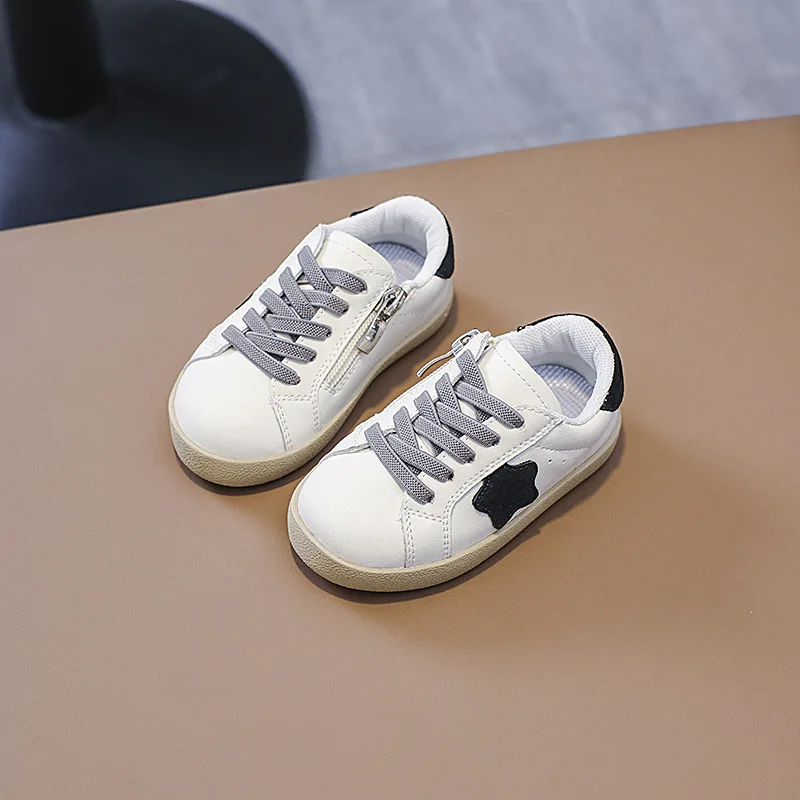 Boys And Girls Canvas Shoes Children's School Performance Shoes Fashion Children Biscuit Bottom Breathable Kids Shoes