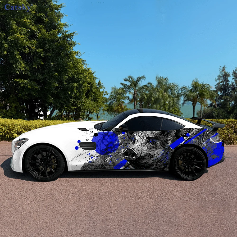 

Виниловая наклейка в стиле фанк с динамической линией дикого кабана, самоклеящаяся наклейка из ПВХ, подходит для грузовиков, внедорожников, декор, автоаксессуары, подарок