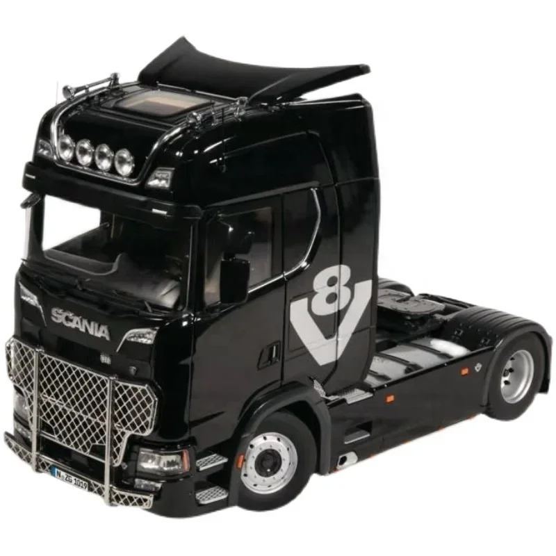 NZG Diecast Truck Model1:18 Scania 730S V8 Tractor Chuck Tractor Alloy Car Model Truck Actros Heavy Tractor Container Car Model